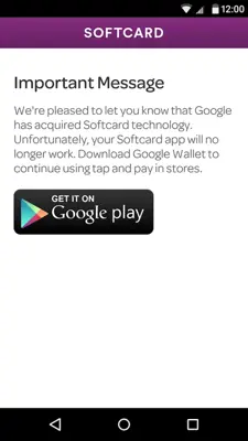 Softcard android App screenshot 1